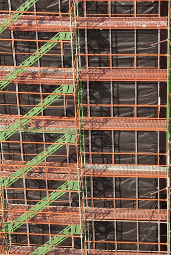 scaffolding construction background 