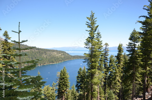 Blick auf Lake Tahoe