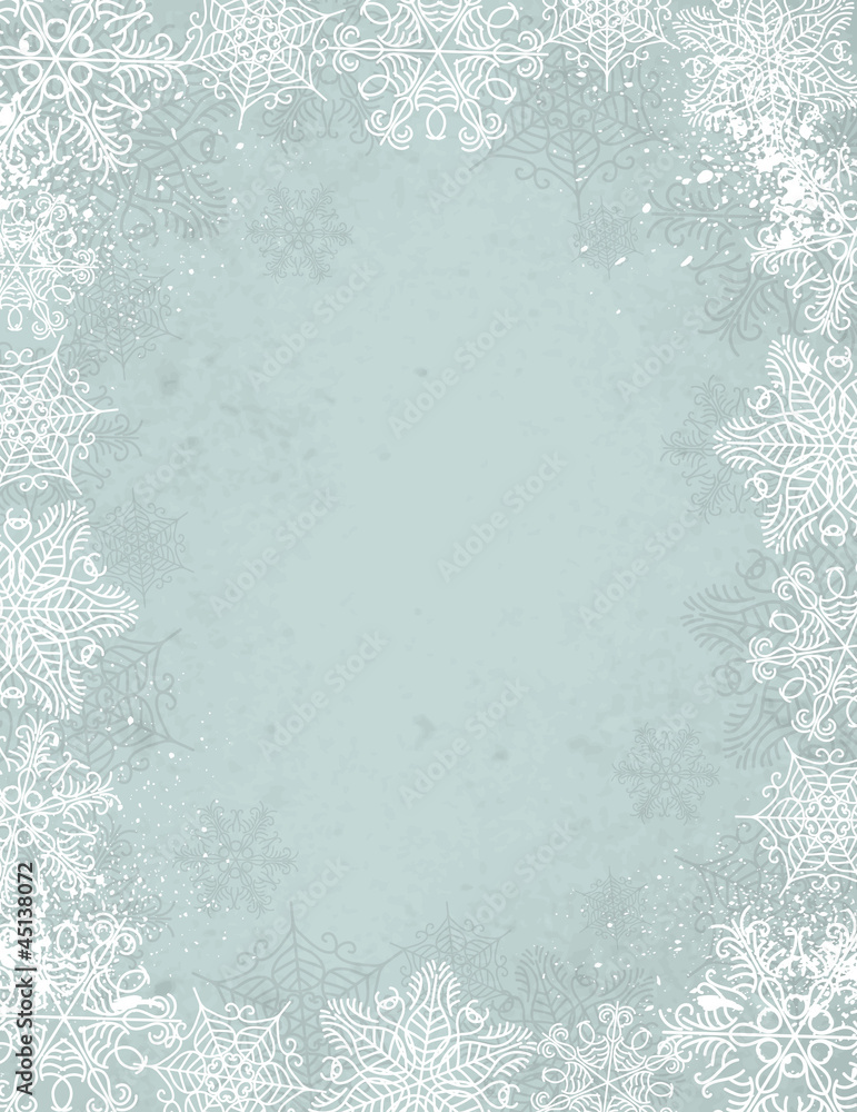 grey christmas background, vector