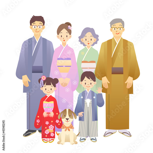 正月 家族 和服 Stock Vector Adobe Stock 正月 家族 和服 Stock Vector Adobe Stock