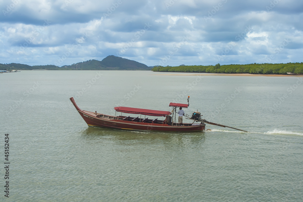 Boat at Andaman Sea