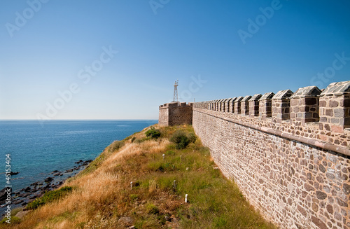 Historical Castle At Babakale, Turkey photo