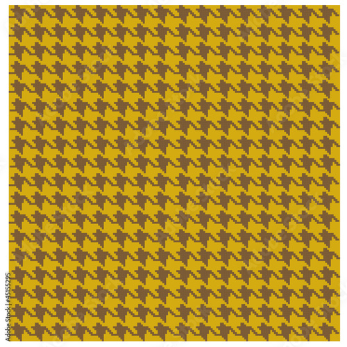 pied de poule ocre