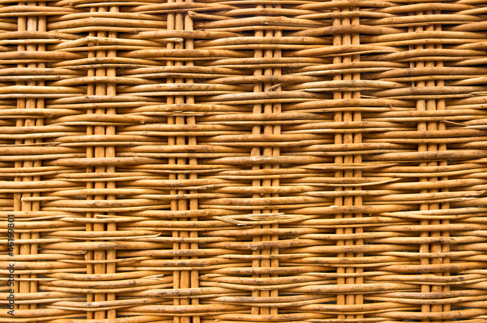 Brown wicker texture background made from basket Brown wicker texture background made from basket