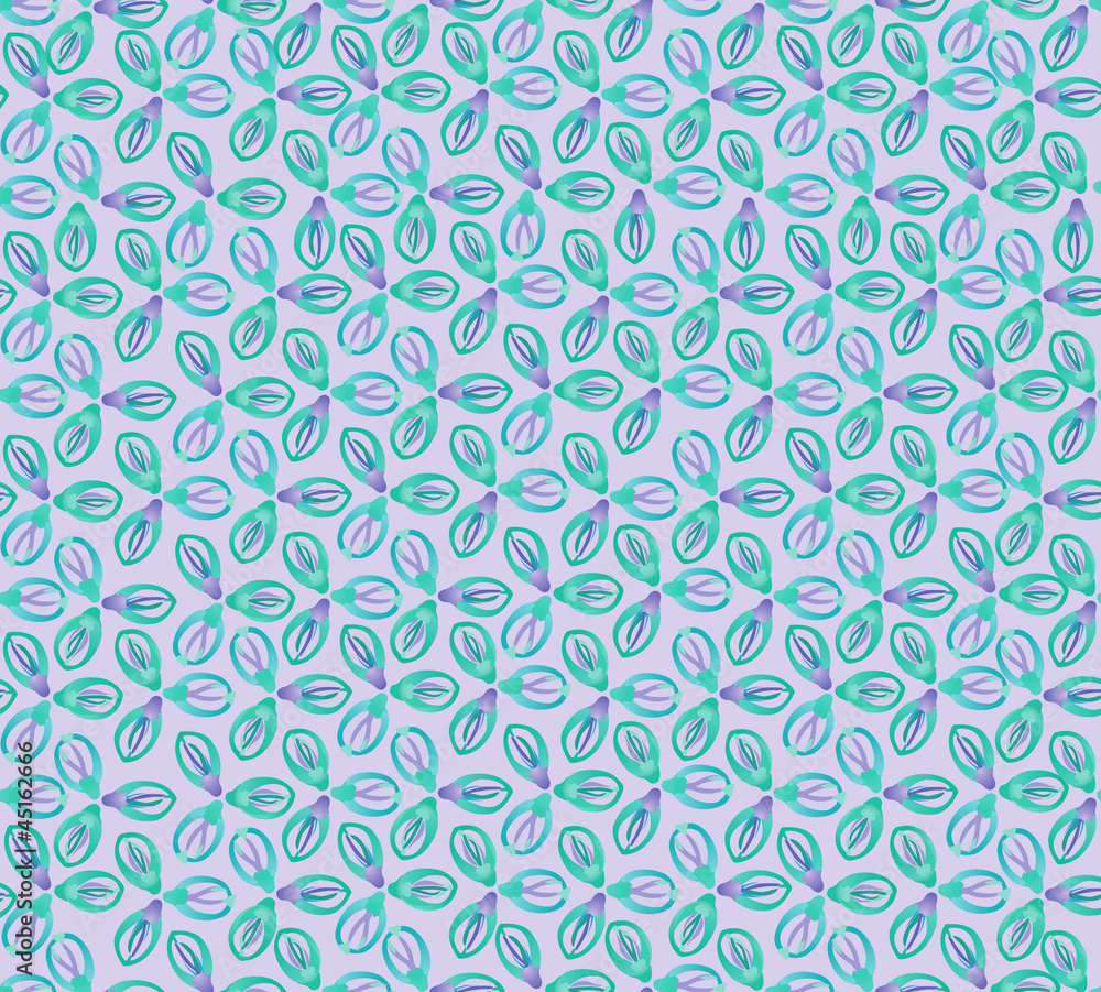 seamless pattern with flower seeds on blue background seamless pattern with flower seeds on blue background