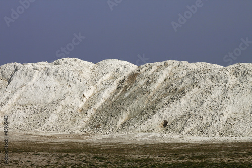 lime pile stack agriculture photo