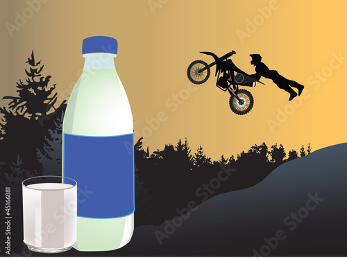 milk for athletes