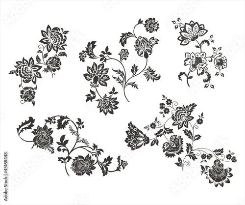 vintage paisley floral designs , Hindu wedding, Rajasthan, royal India	