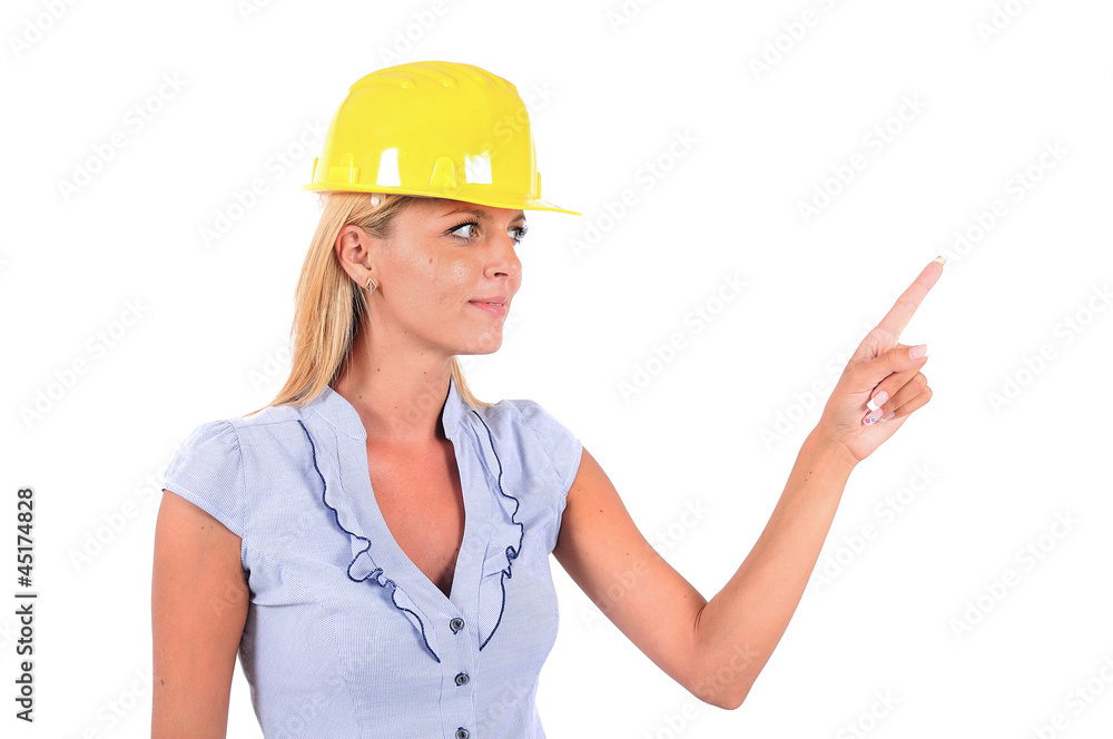 Isolated Business Woman Isolated Business Woman
