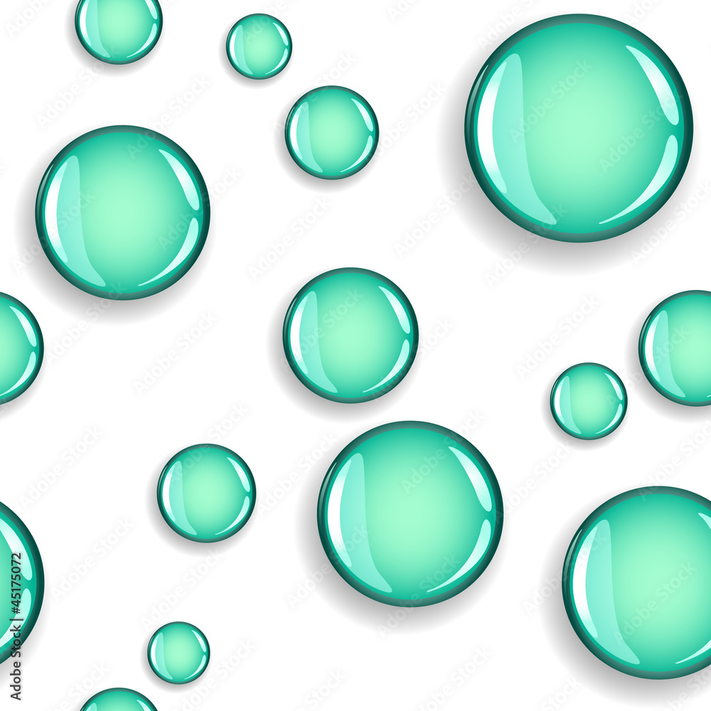 Seamless glossy circles with shadow pattern Seamless glossy circles with shadow pattern