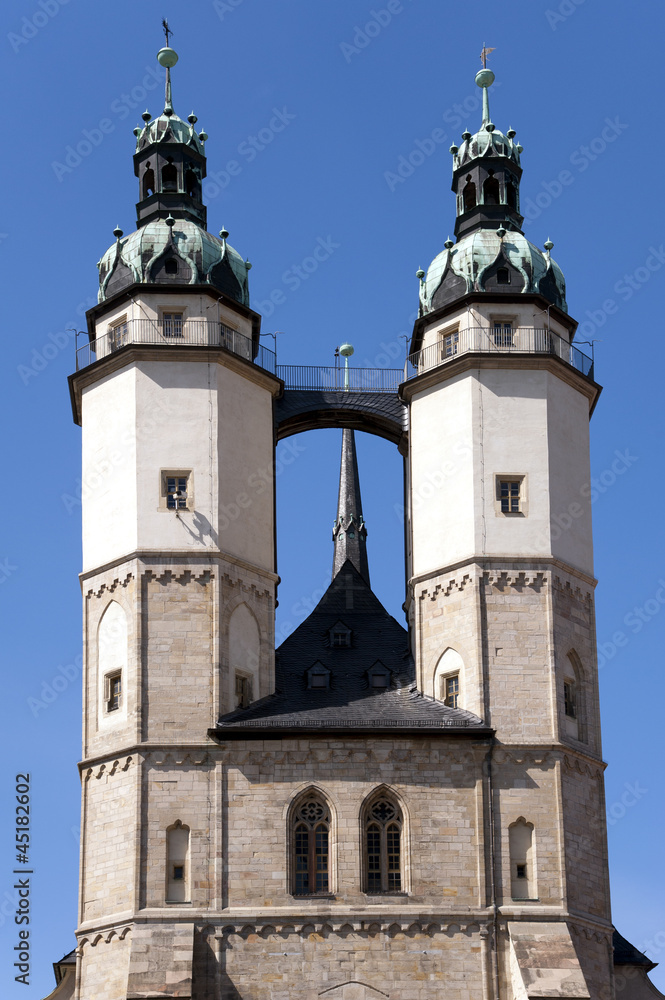 Halle Saale Marktkirche Hallmarkt Halle Saale Marktkirche Hallmarkt