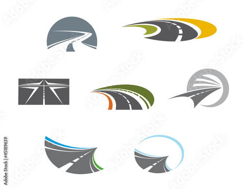Road symbols and pictograms