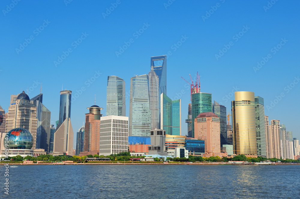 Shanghai skyline