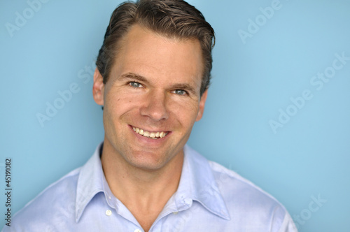 Handsome Caucasian man