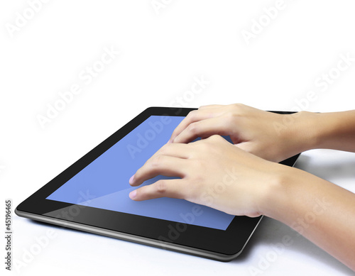  holding tablet