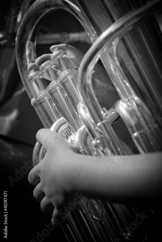 Details from a showband photo