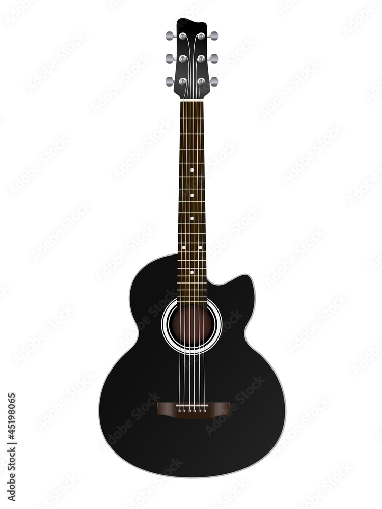 Obraz premium acoustic classic guitar