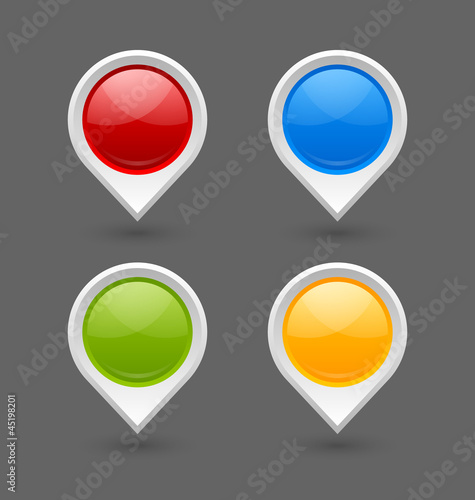Free Download Map mark pointers - GFXLoad