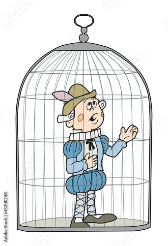 Amleto in gabbia