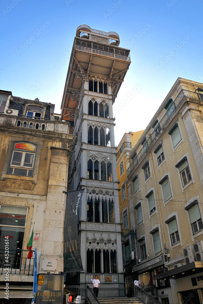 Elevator de Santa Justa - Lisbonne