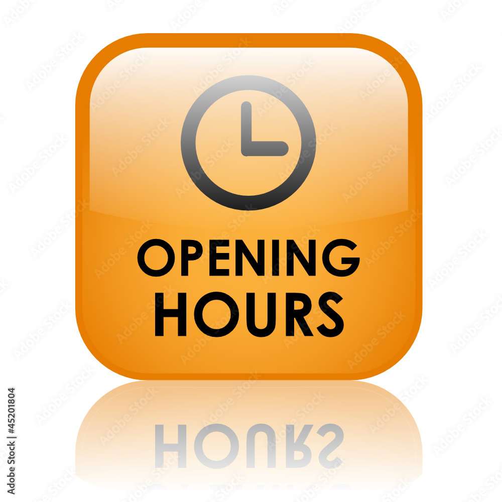 OPENING HOURS Web Button (business contact about information) OPENING HOURS Web Button (business contact about information)