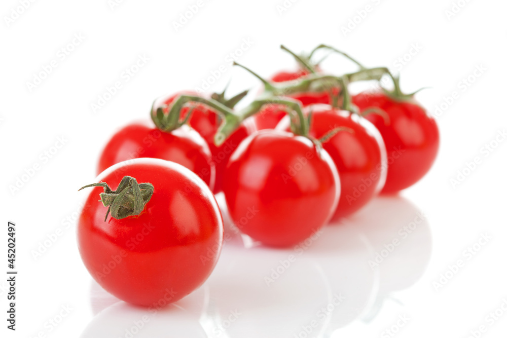 Bunch of fresh tomatoes Bunch of fresh tomatoes