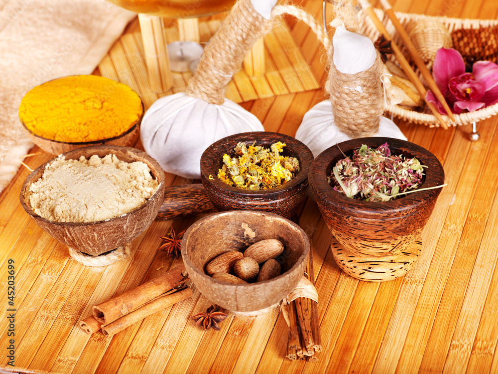Fototapeta premium Spa still life.