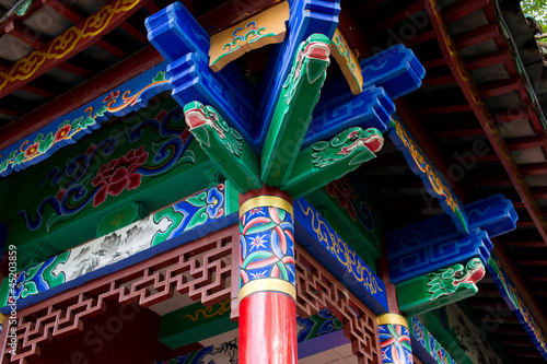 Chinese historic building detail