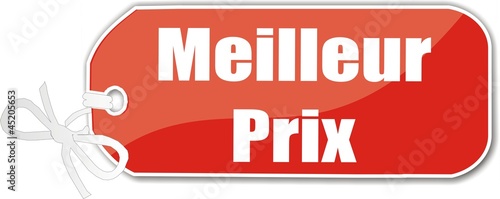 étiquette meilleur prix