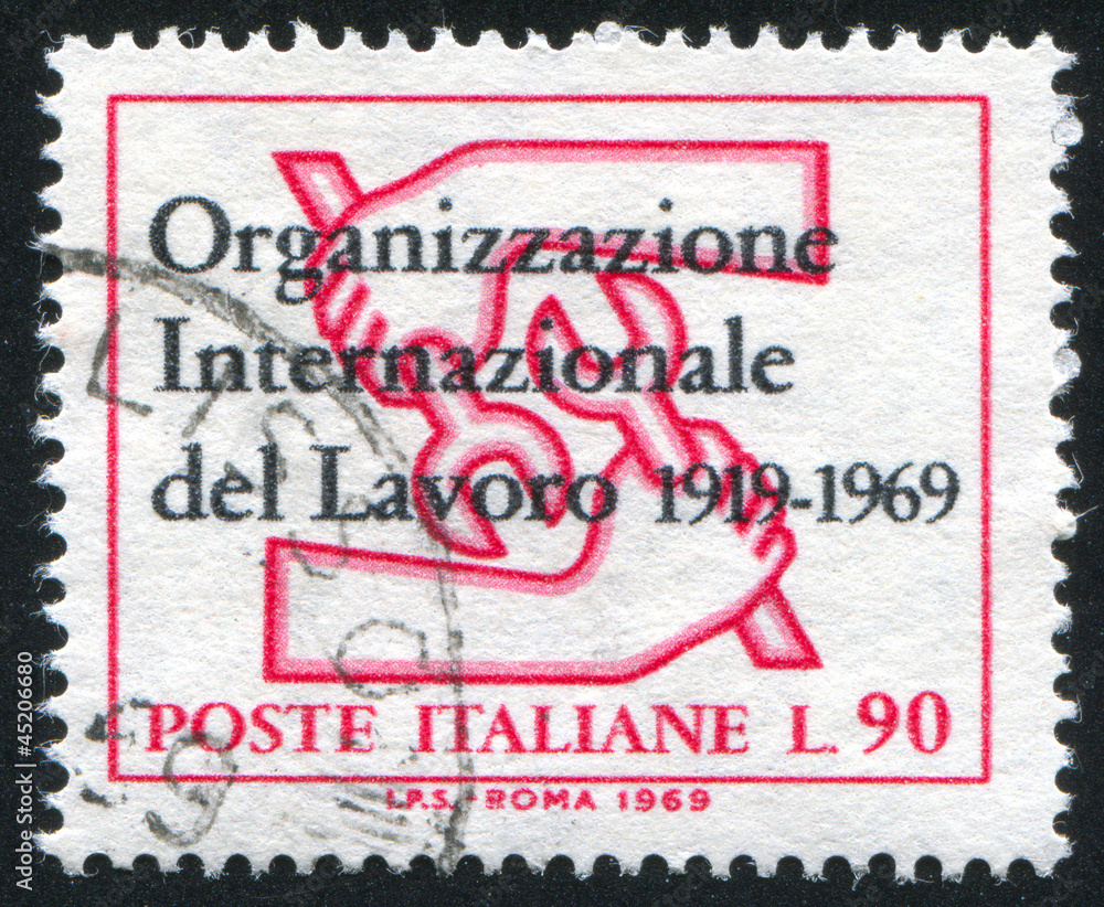 Obraz premium Labour Organization Emblem