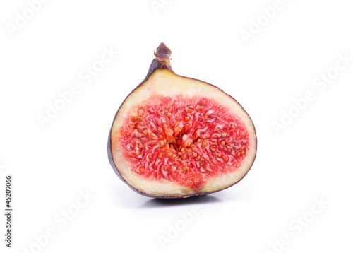 figs isolated on white background