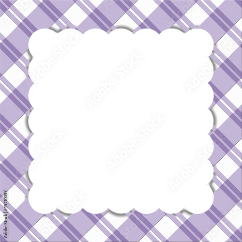 Purple striped celebration frame for your message or invitation