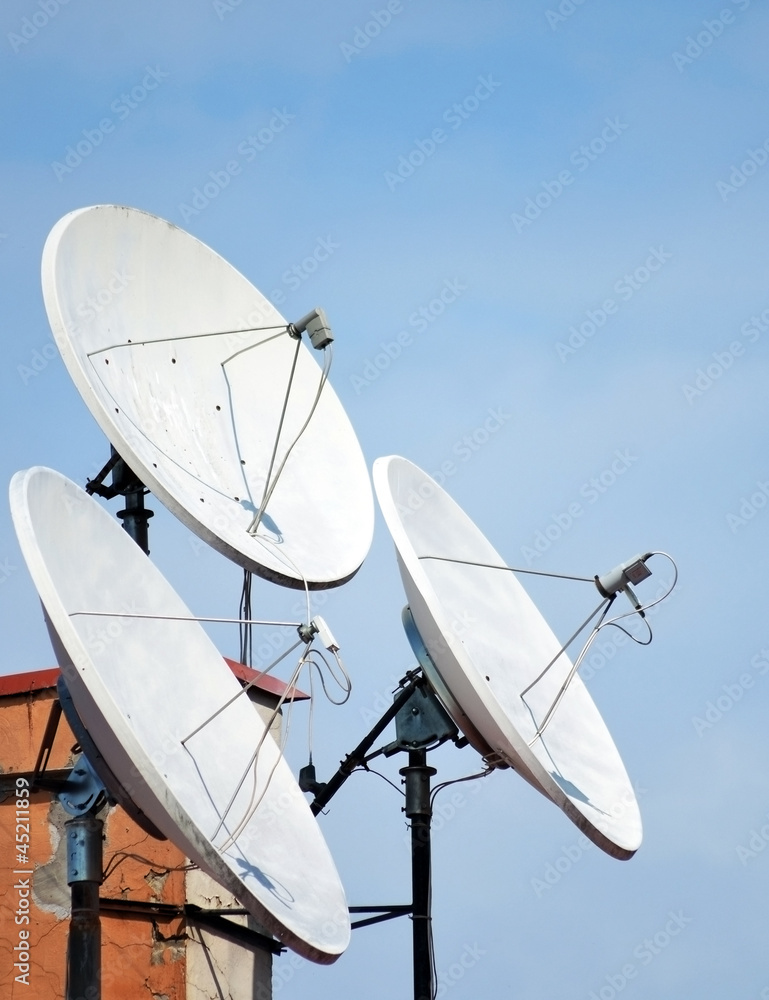Satellite dish antennas Satellite dish antennas