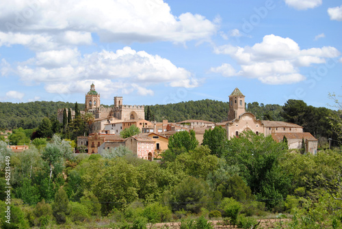 Vista exterior del Monasterio de Santes Creus..