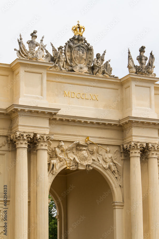 Fototapeta premium Brandenburg Gate from Potsdam, Berlin, Germany