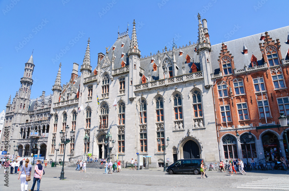 The Provincial Court (Provinciaal Hof) in Bruges, Belgium