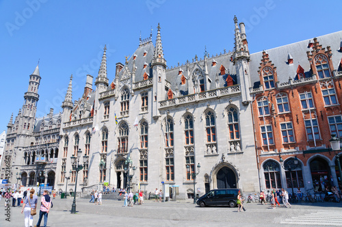 The Provincial Court (Provinciaal Hof) in Bruges, Belgium