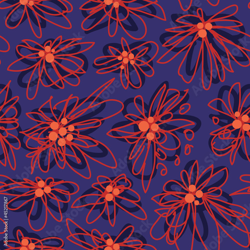 pattern with floral motifs