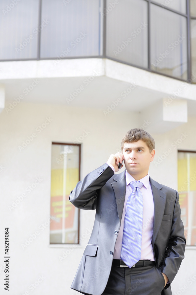 businessman talking on the phone businessman talking on the phone