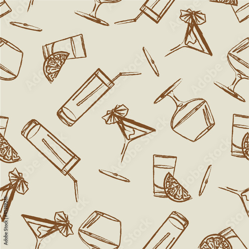 Cocktails background