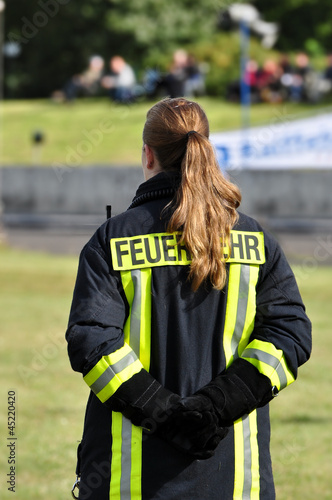 Feuerwehrfrau