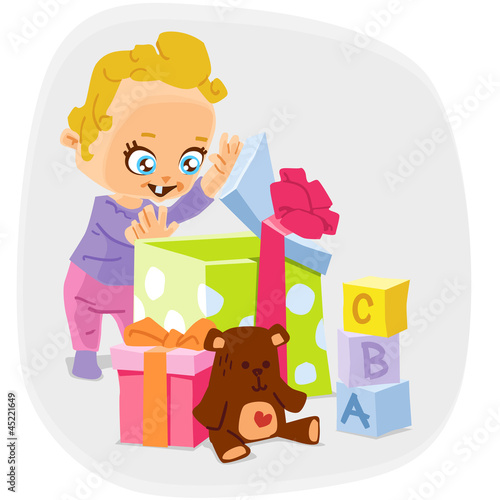 Kid and Gifts 04
