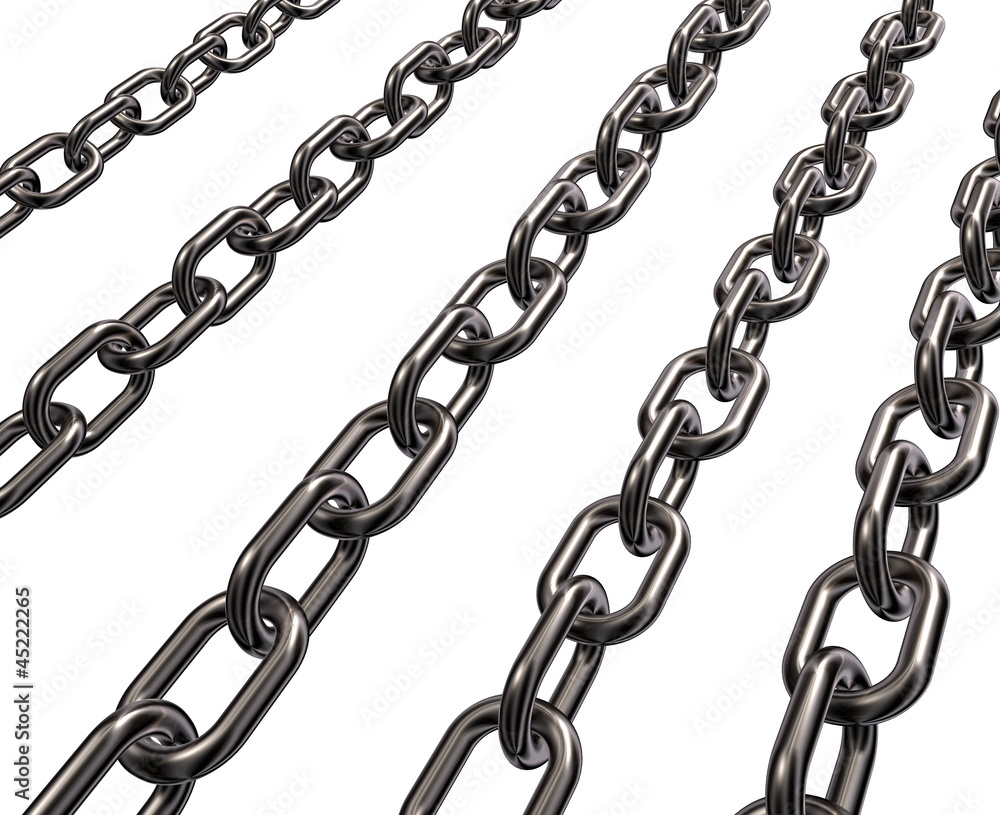 Fototapeta premium metal chains