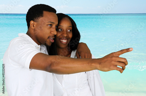 Couple At Beach