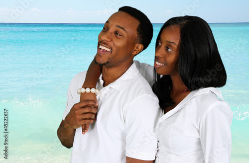 Couple At Beach