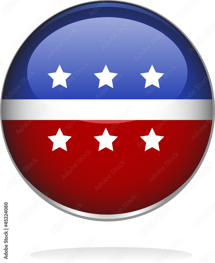 vector image of a glossy badge vector image of a glossy badge