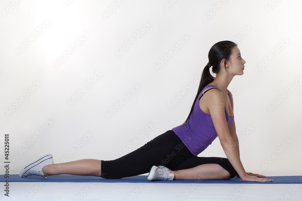 stretching exercises on a mat stretching exercises on a mat