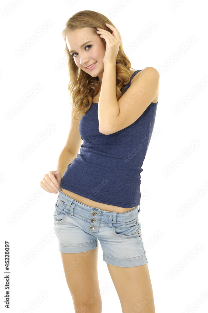 happy smiling young girl posing nice expressions happy smiling young girl posing nice expressions