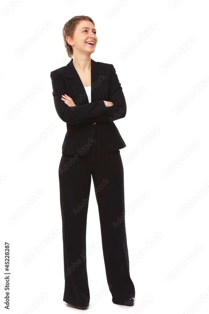 A full-length portrait of a successful businesswoman A full-length portrait of a successful businesswoman