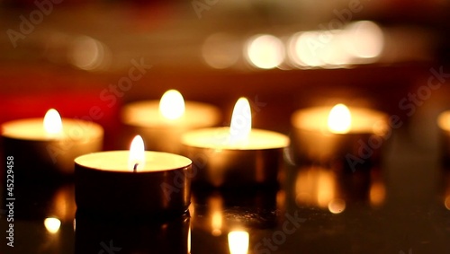 Wallpaper Mural Beautiful candle decoration Torontodigital.ca